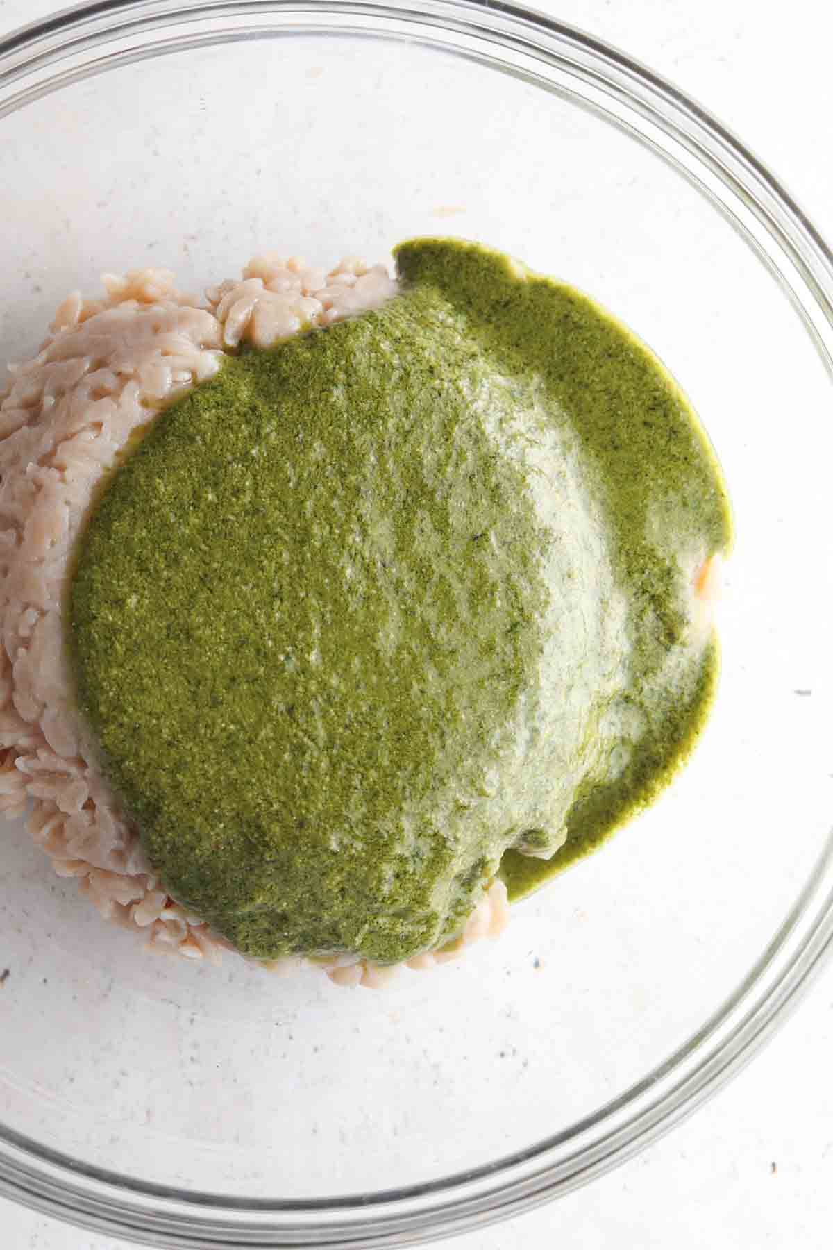 pesto orzo salad 6